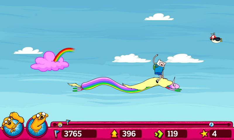 Super Jumping Finn Screen 2