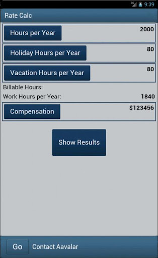 Rate Calc