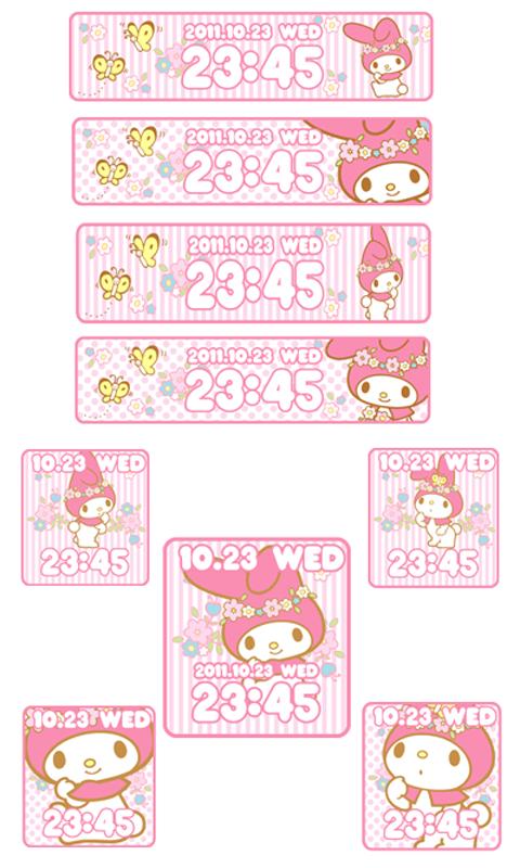 SANRIO CHARACTERS Clock2 Screen 2