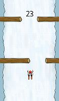 Stickman-Spiele: Hero Cliff Ski APK Screenshot #8