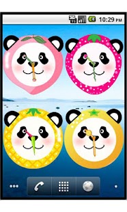 Free Download Fruit Panda Clock APK for Android
