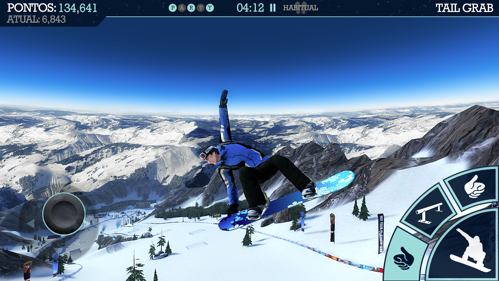  Snowboard Party: captura de tela 
