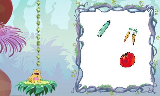 Buddy learns the vegetables Screen 3