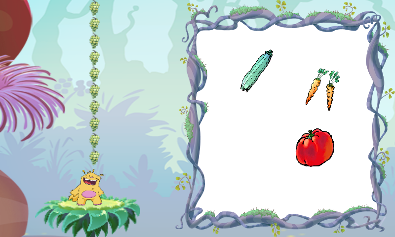 Buddy learns the vegetables Screen 3