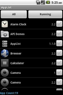 App List Task Manager