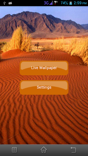 Desert Live Wallpaper