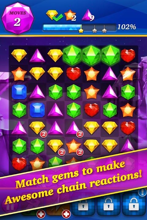 Gem Mania:Diamond Match Puzzleのおすすめ画像1