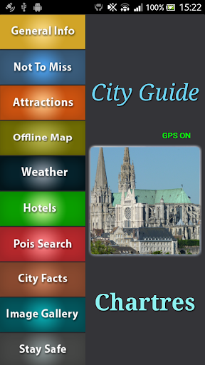 Chartres Offline Map Guide