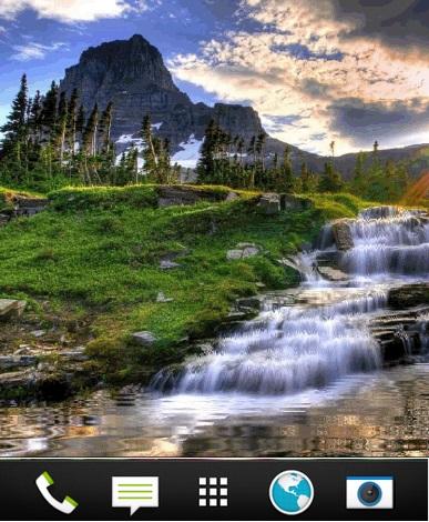 Mountain River LIVE wallpaper