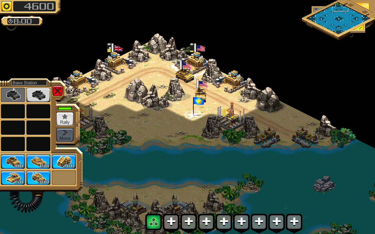    Desert Stormfront - RTS- screenshot  