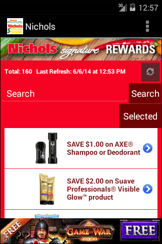 Nichols Digital Coupons