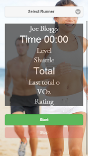 Beep Test Team Pro Screen 3