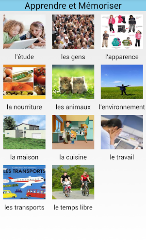 Learn French words