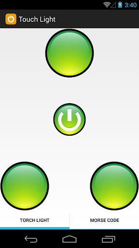 Touch Light及時手電筒 +Morse Code