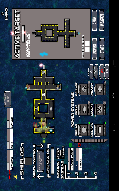 Android application PSI: Submarine Combat screenshort