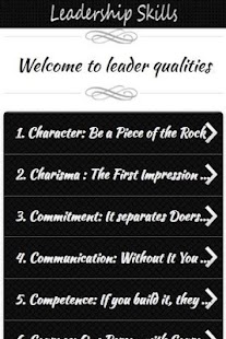 Leadership Skills