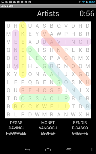 A-Z Word Search