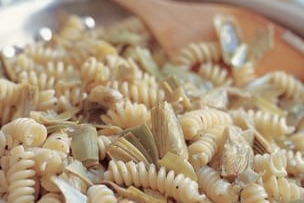 Fusilli with Artichokes (Fusilli con i Carciofi)