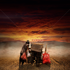 I'll be sailing down and I will know by E-Graphic Rider - Digital Art People