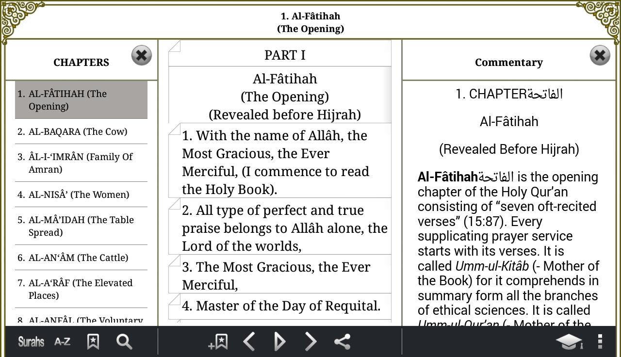 Can the Qur'an be read online in English?