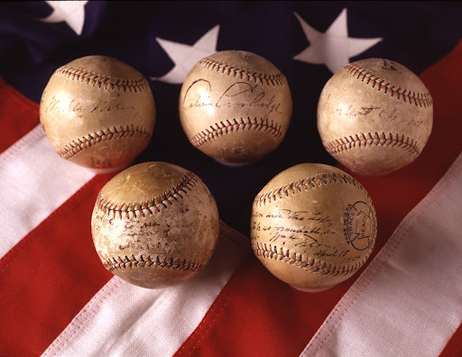 Presidential Baseballs
