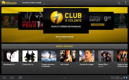 illico.tv for tablet - Android Apps on Google Play