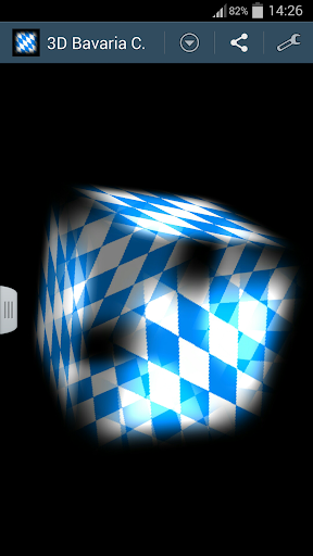 3D Bavaria Cube Flag LWP