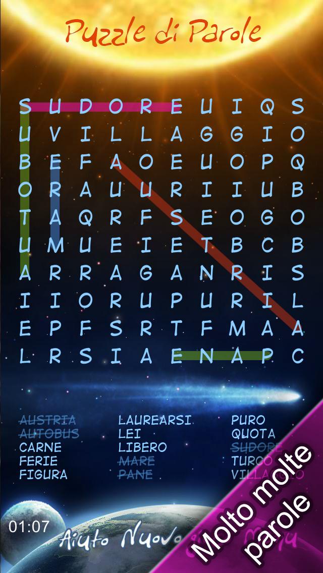 Puzzle di Parole Screen 3