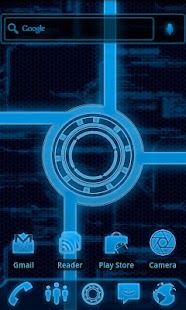 Free ADW Theme Blueprint Tech Pro APK for Android
