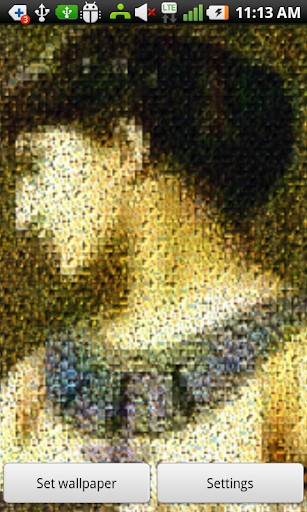 Zooming Mosaic Live Wallpaper