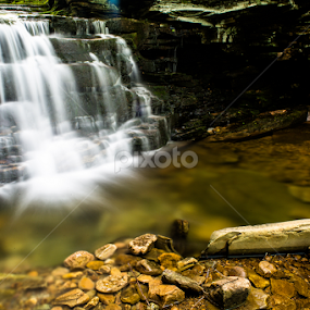 Miners Run by Isaac Golding - Landscapes Waterscapes