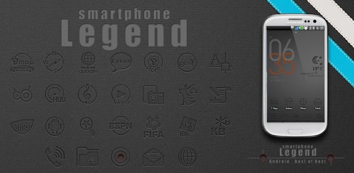 Legend Go Launcher EX theme v1.1