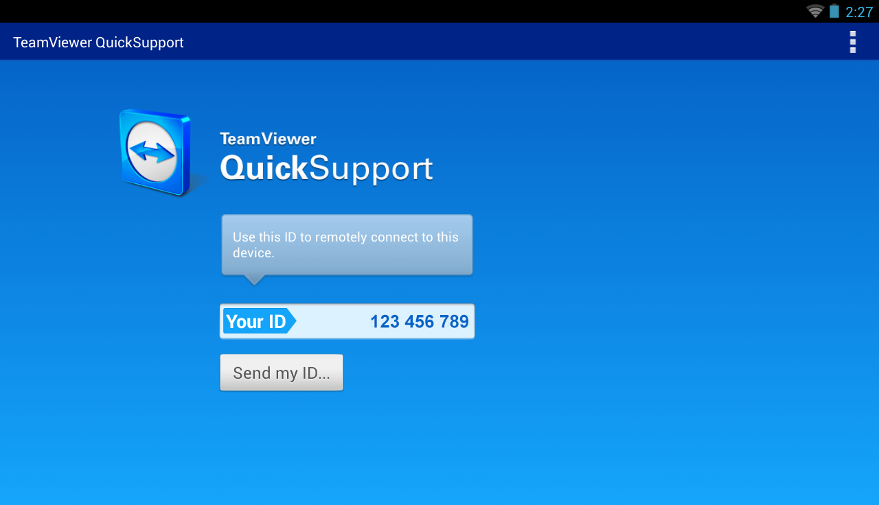 Screenshot 3 di TeamViewer QuickSupport