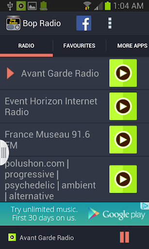 【免費音樂App】Bop Radio-APP點子
