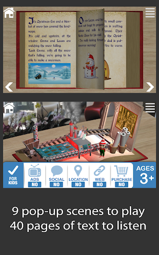 【免費家庭片App】The Christmas Spirit - 3D book-APP點子