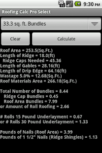 Download Roofing Calc Pro Select APK