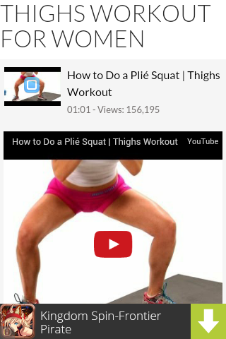 【免費健康App】Thighs Workout for Women-APP點子