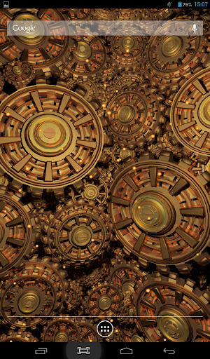 Gears of Gold 2 Live Wallpaper