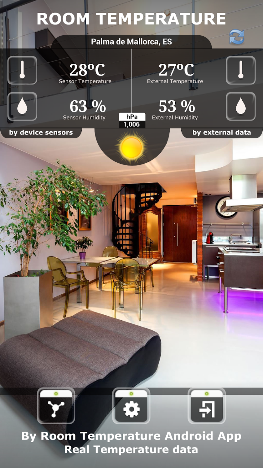 Thermometer Galaxy S4 Screen 1