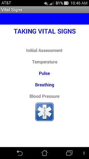 Taking Vital Signs