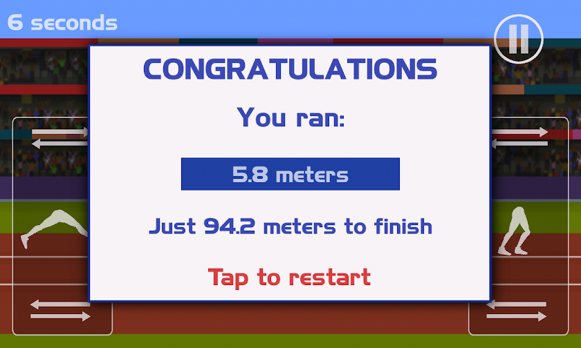 100 Metres - Running Simulator Screen 3