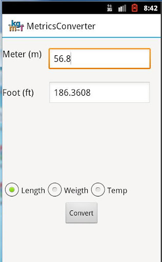 Metric Converter