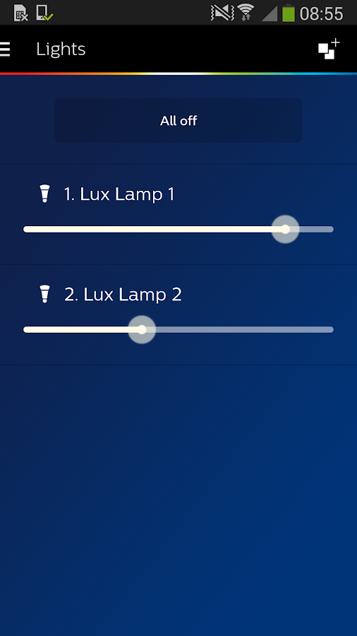   Philips Hue gen 1: screenshot 