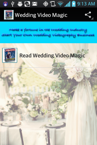 Make Money with Weddings