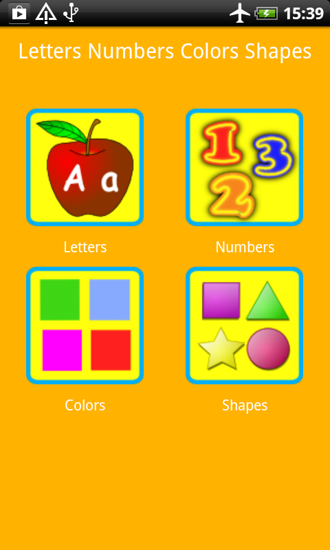 Letters Numbers Colors Shapes - Android Apps on Google Play