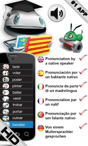 Valencian Verbs HD LearnBots