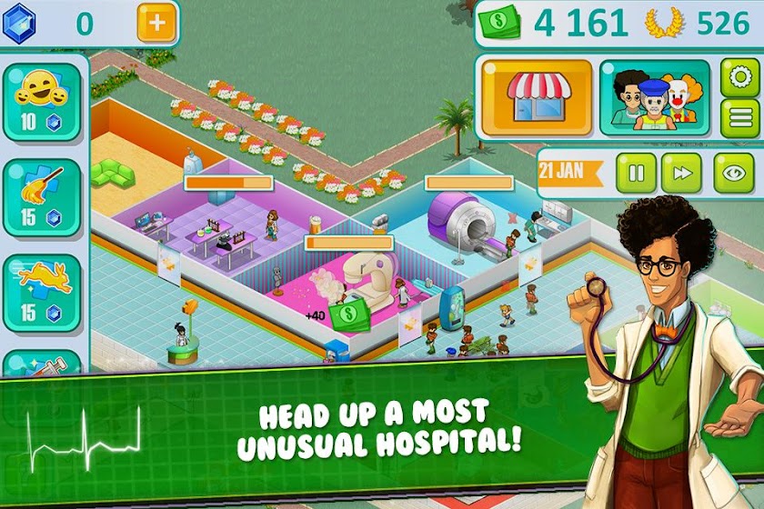 Hospital Manager Screen 2