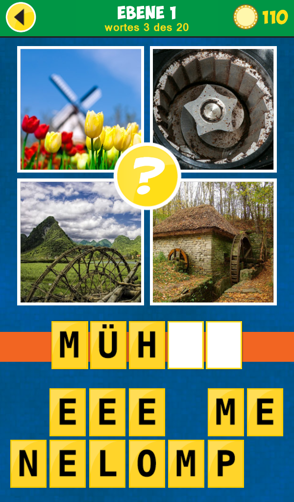 Android application 4 Pics 1 Word: Renaissance screenshort