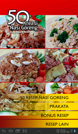50 Resep Nasi Goreng