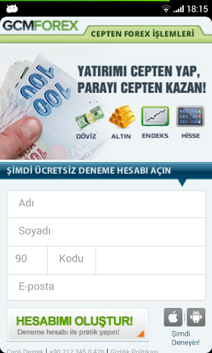 Ücretsiz Forex'i Test Et